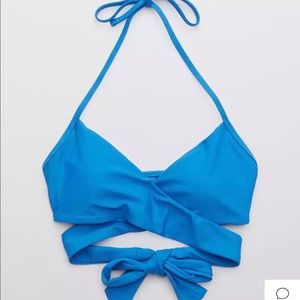 Aerie Wrap Halter Bikini Top
